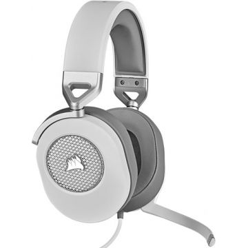 Casti Gaming Corsair HS65 Surround White