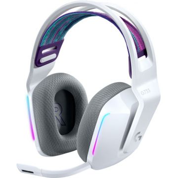Casti Gaming Logitech G733 Lightspeed Wireless RGB White