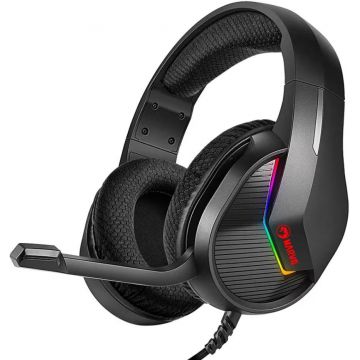 Casti Gaming Marvo H8618 Black