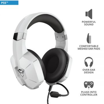 Casti Gaming Trust GXT 323W Carus