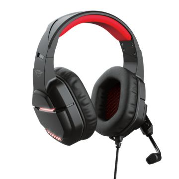 Casti gaming Trust GXT 448 Nixxo, Microfon, Negru Casti gaming Trust GXT 448 Nixxo, Microfon, Negru
