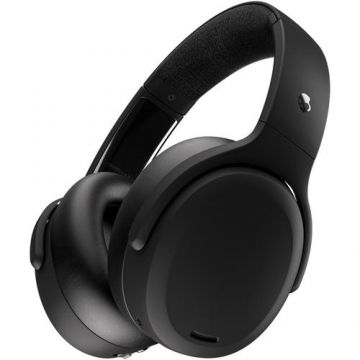 Casti Stereo Wireless Skullcandy Crusher Anc 2, Bluetooth, Microfon, Over the Ear (Negru)