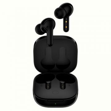 Casti True Wireless, Bassline Compact Boompods, 27 ore, Negru