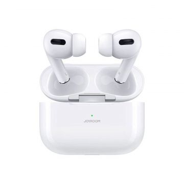 Casti Wireless JoyRoom JR-T03S Plus, Microfon, Bluetooth 5.1, Alb