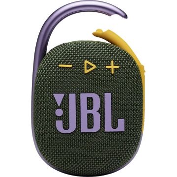 JBL Boxa portabila JBL Clip 4, Bluetooth, Impermeabil, rezistent la praf, Verde