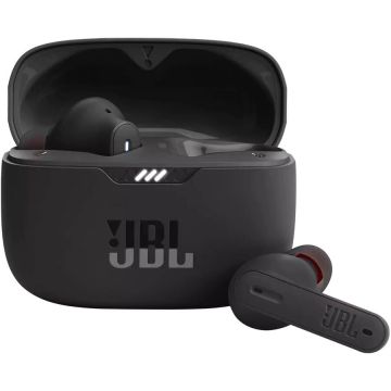 JBL Casti audio in ear JBL Tune 230NC TWS, True Wireless, Pure Bass, Noise Cancelling, IPX4, Negru