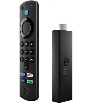 Media player Fire TV Stick 4K Streaming Media Player + Telecomanda Cu Control Voce Alexa (3rd gen) Negru