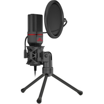 Microfon Seyfert cu stand Black Microfon Seyfert cu stand Black