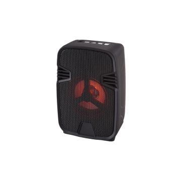 Mini Boxa Portabila Soundvox NS-Q51, Bluetooth, Radio, Cititor Card, Acumulator Incorporat, Negru