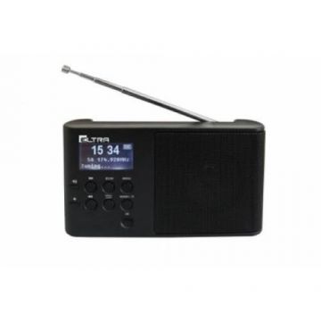 Radio portabil, Eltra, 170 x 90 x 38 mm, Negru