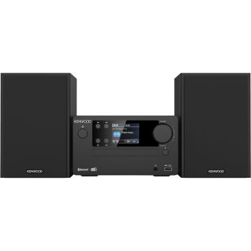 Sistem audio Kenwood M-725DAB-B, DAB+, Bluetooth, CD Player, USB, Negru