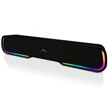 Soundbar portabil Media-Tech Phantom MT3180, 10W RMS, Bluetooth, Negru