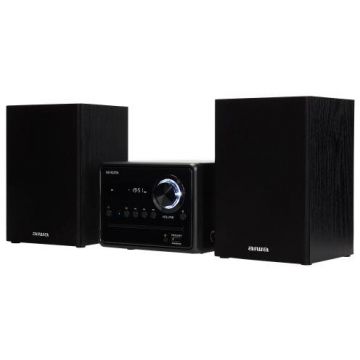 AIWA Microsistem Audio Aiwa MSBTU-300, 20 W, Bluetooth (Negru)