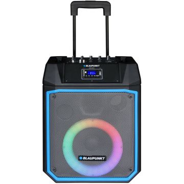 Blaupunkt Boxa portabila Blaupunkt MB08.2, Bluetooth, Karaoke, 600W, Negru/Albastru