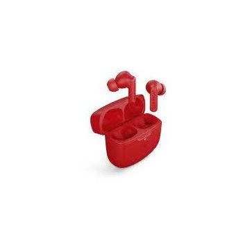 Casti Audio Atlanta True Wireless Bluetooth 5.2 Microfon Aplicatie Mobila Control Tactil ANC IPX4 Redare Pana La 8 Ore Incarcare USB-C Rosu