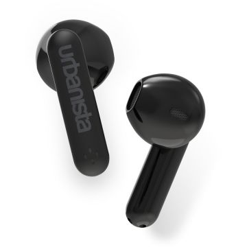 Casti Audio Austin True Wireless Bluetooth 5.3 Microfon Control Tactil IPX4 Redare Pana La 5 Ore Incarcare USB-C Negru