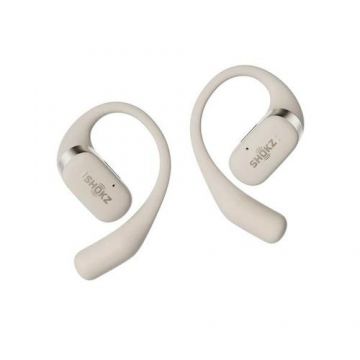 Casti audio waterproof Shokz OpenFit, Bej