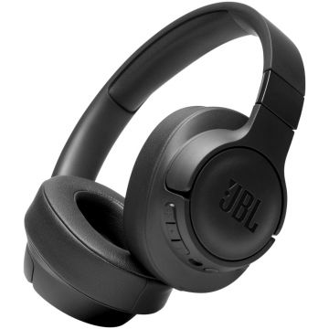 Casti audio wireless Over-Ear JBL Tune 760NC, Izolare zgomot exterior, Negru