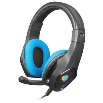 Casti Fury Phantom USB  Jack Gaming Negru