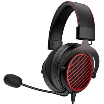 Casti Gaming Redragon Luna Black/Red