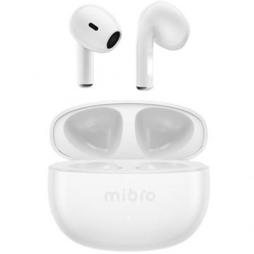 Casti True Wireless Mibro Earbuds 4, Bluetooth (Alb)