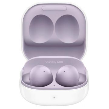 Casti True Wireless Samsung Galaxy Buds 2, Bluetooth, In-Ear, Microfon (Violet)