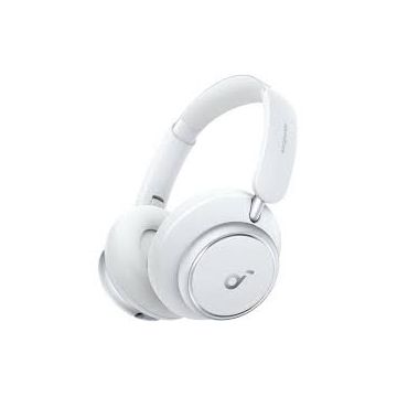 Casti Wireless Over-Ear Soundcore Space Q45 Adaptive Active Noise Cancelling LDCA Hi-Res Bluetooth 5.3  Alb