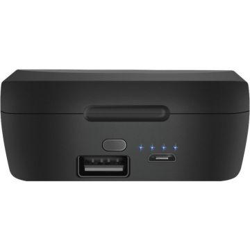 Defender Căști, Defender Twins 639 cu fir și fără fir, Apeluri intraauriculare/muzică, Micro-USB Bluetooth, Negru