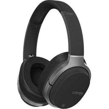 edifier CASTI EDIFIER, bluetooth, cu microfon, pana la 10m, ac. 1500mAh, 95h in utilizare, 1500h standby, 4h incarcare, frecventa raspuns 20Hz-20KHz, bluetooth v4.1, 3.5mm pt. conexiune cu fir, NFC, 40mm difuzor, black,W830BT
