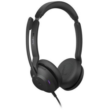 Jabra Casti Jabra Evolve2 30 SE USB-C MS Stereo, Negru