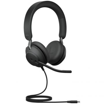 Jabra Casti Jabra Evolve2 40 SE USB-C MS, Stereo