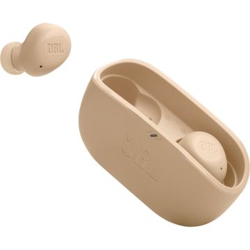 JBL Casti Handsfree Bluetooth JBL Wave Buds, TWS, Bej