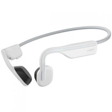 Shokz Casti audio waterproof Shokz OpenMove, Alb