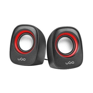 UGo Boxe Natec UGO speakers 2.0 Tamu S100 red UGL-1790