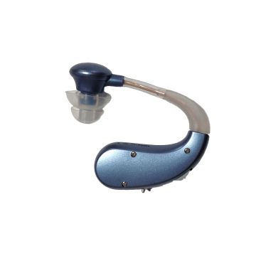 Aparat auditiv Techstar® VHP-202S, Volum Reglabil, Acumulator, Design Modern, Argintiu