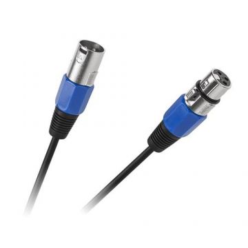 Cablu pentru microfon Cabletech KPO2756-10, XLR mama - tata, 10m
