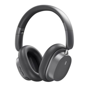 Casti Bluetooth Wireless On-Ear Active Noise Cancellation - Baseus Bowie D05 (NGTD020213) - Gri