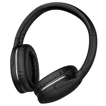 Casti Bluetooth Wireless On-Ear Noise Reduction - Baseus Encok D02 Pro - Negru