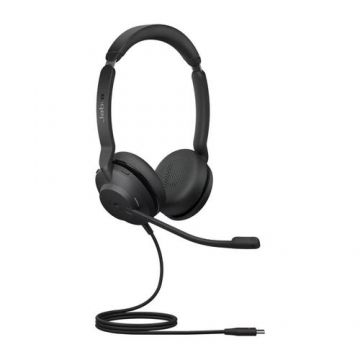 Casti Call-Center Jabra Evolve 2 30 SE MS Duo, USB-C (Negru)