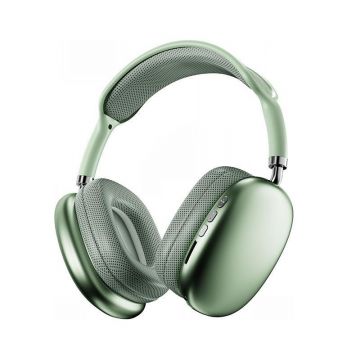 Casti On Ear MRG MP9 Plus, Bluetooth, MicroSD, Radio, Verde C857