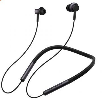 Casti Stereo Xiaomi Mi Neckband ZBW4426GL, Bluetooth (Negru)