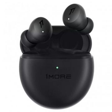 Casti True Wireless 1More Minibuds ES603, Microfon, Bluetooth, ANC (Negru)