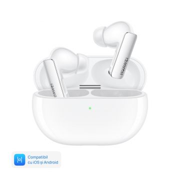 Casti True Wireless Huawei FreeBuds Pro 3, Ceramic White