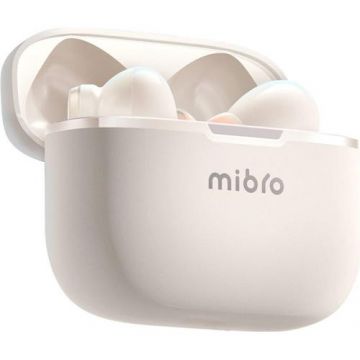 Casti True Wireless Mibro AC1, Bluetooth, ANC (Alb)