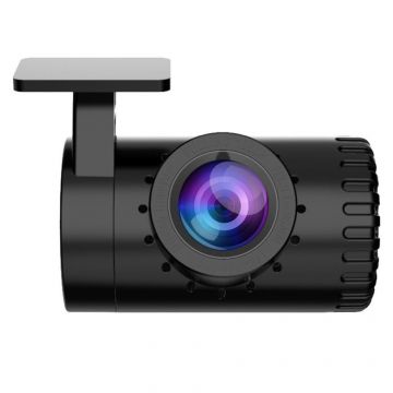 Resigilat Camera Video Auto Techstar® Mini F20, FullHD, 1080P, Functie ADAS, Conexiune USB, 1080P, Suport MicroSD, Compatibila HU Android
