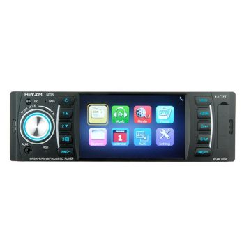 Resigilat MP5 Player Techstar® 5008, 1DIN, Camera Marsarier, Ecran HD 4.1 inch, Telecomanda, Bluetooth 4.2