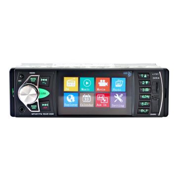 Resigilat Radio Auto MP5 PLAYER Techstar® 4022D SMART 1DIN, cu Display 4.1 inch, Bluetooth, Telecomanda