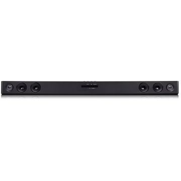 Soundbar LG SQC2, 2.1, 300W, Subwoofer Wireless, Bluetooth, Dolby Audio, Negru