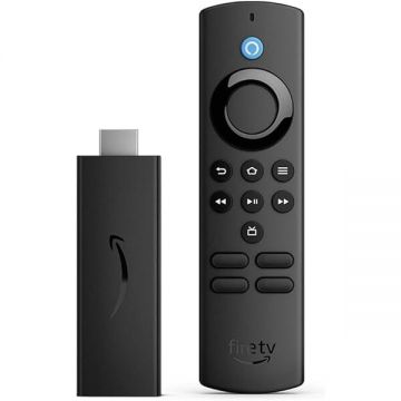 Amazon Media Player Amazon Fire TV Stick 3rd Gen 2021, Control vocal Alexa, Negru