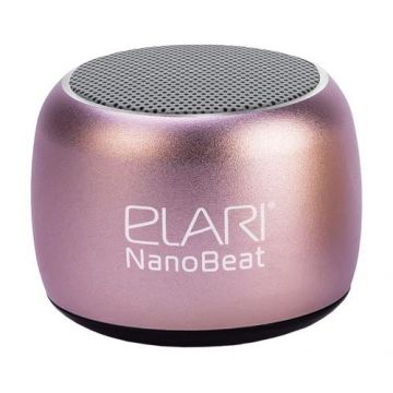 Boxa portabila Elari NanoBeat, Bluetooth (Roz)